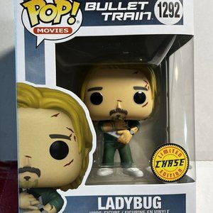 Funko Pop #1292 Chase Exclusive “Ladybug” Bullet Train Mib Free Protector! Misb